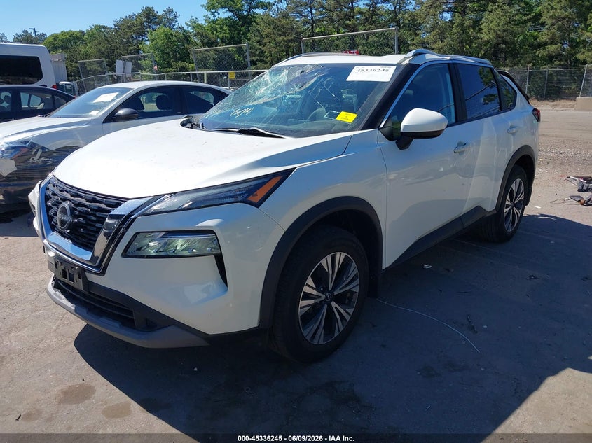 Vin: 5n1bt3bb7pc882899, lot: 45834181, nissan rogue sv intelligent awd 20232
