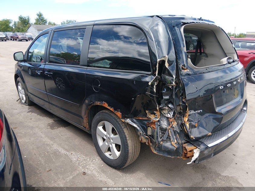 Vin: 2c4rdgbg0dr692206, lot: 45834185, dodge grand caravan se 20133