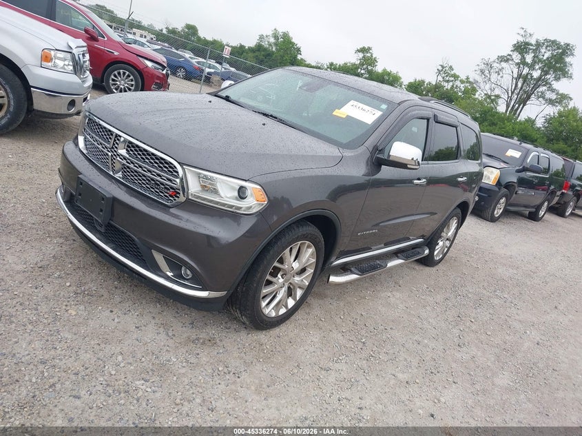 Vin: 1c4rdjeg5fc917420, lot: 45834210, dodge durango citadel 20152