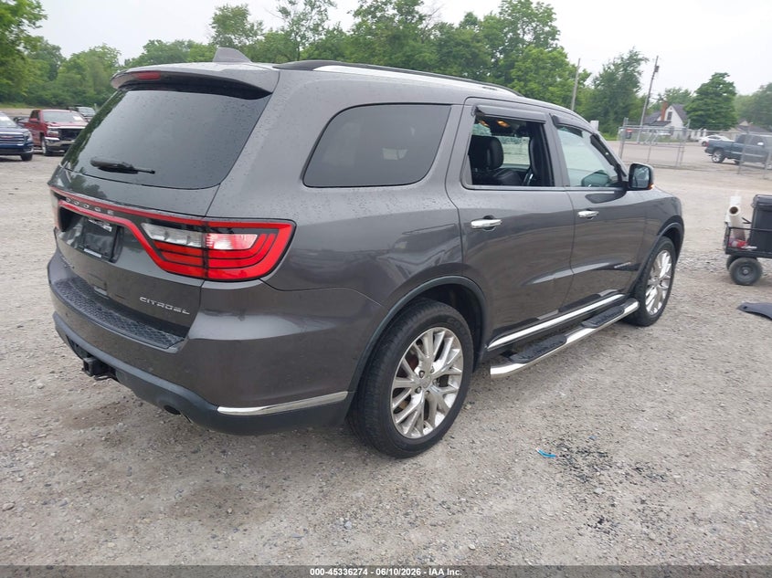 Vin: 1c4rdjeg5fc917420, lot: 45834210, dodge durango citadel 20154
