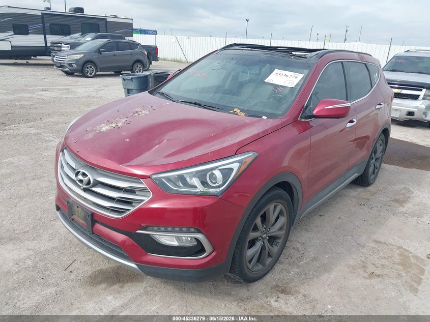 2018 HYUNDAI SANTA FE SPORT auction photo 2