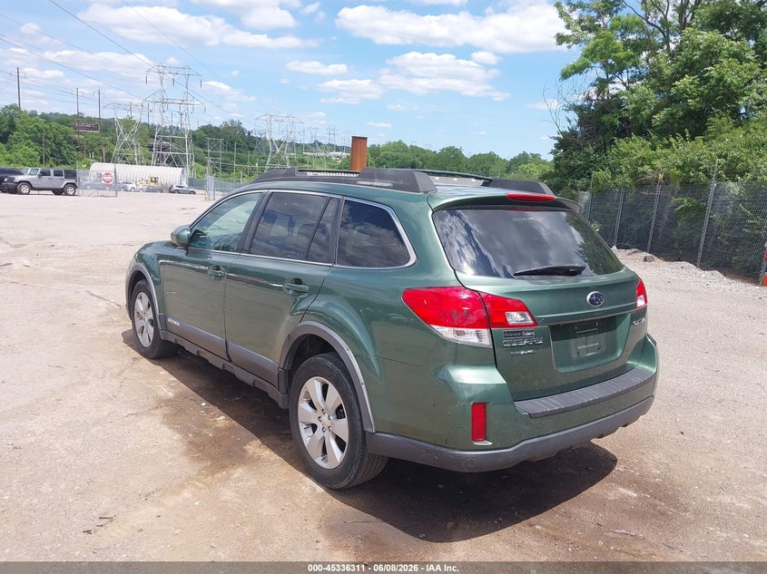 Vin: 4s4brbgc8b3405238, lot: 45834247, subaru outback 2.5i premium 20113