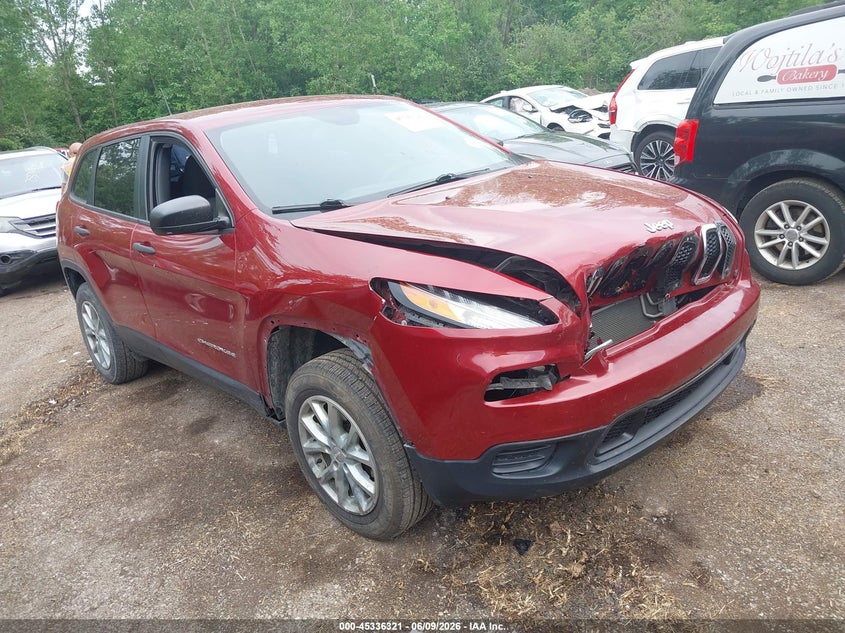 Vin: 1c4pjmab3hd230848, lot: 45834257, jeep cherokee sport 4x4 2017 img_1