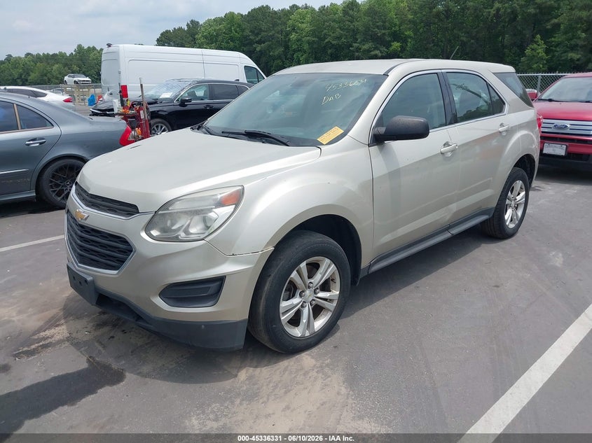 2016 Chevrolet Equinox Ls 2GNALBEK9G1101352 photo 1