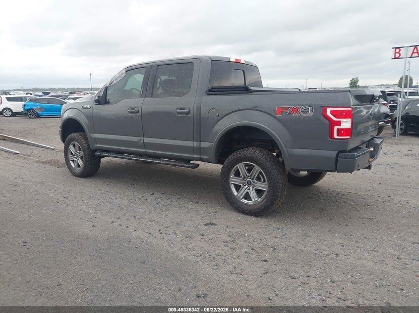 Vin: 1ftew1e54jfb39030, lot: 45834278, ford f-150 xlt 20183