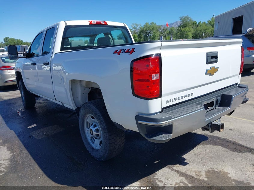 2019 CHEVROLET SILVERADO 2500HD auction photo 3