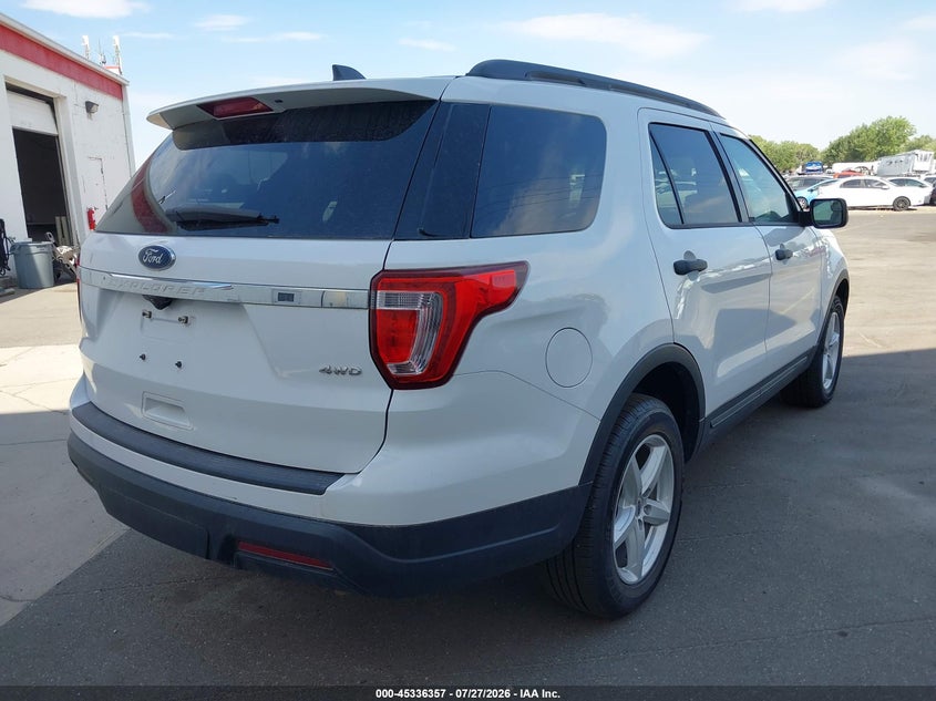 2018 FORD EXPLORER auction photo 4