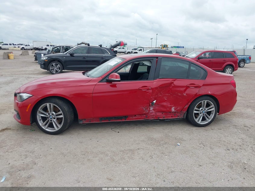 BMW 320I 2016 VIN WBA8E1G53GNT34674