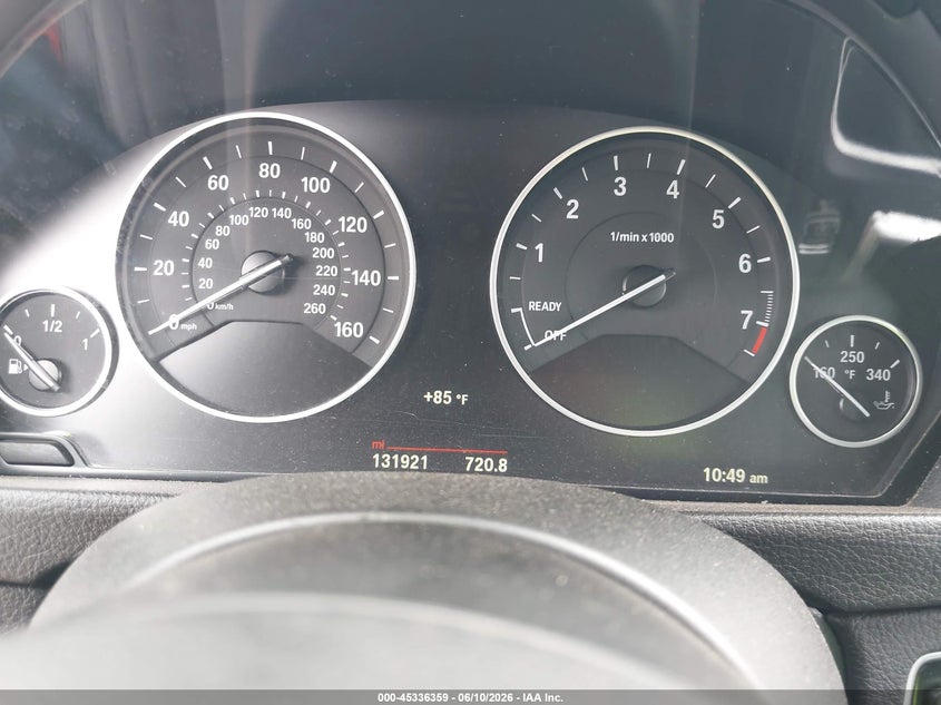 BMW 320I 2016 VIN WBA8E1G53GNT34674