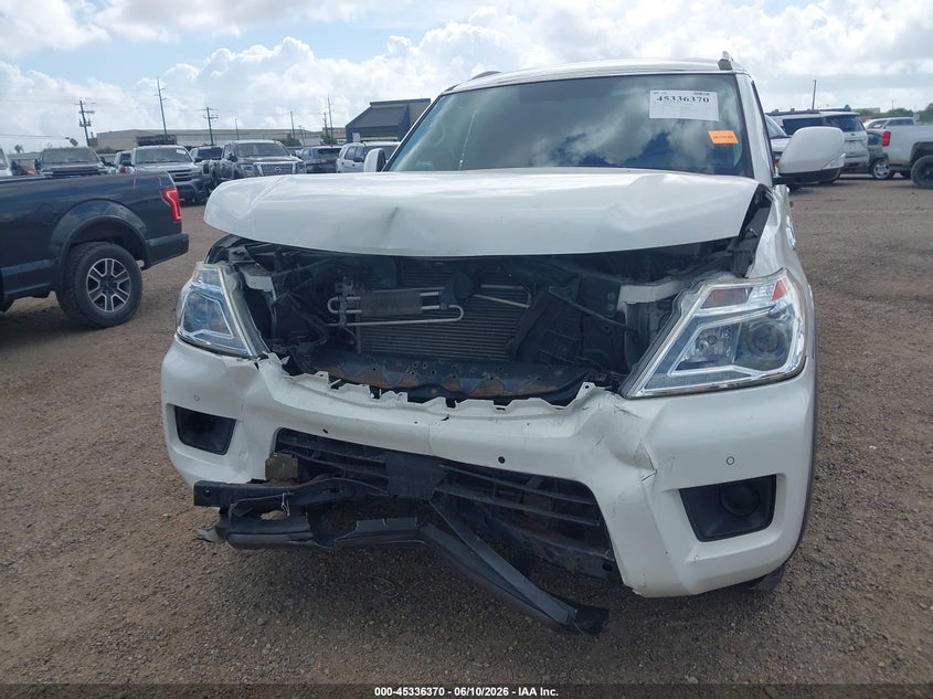 2019 Nissan Armada Sv VIN: JN8AY2ND8K9086309 Lot: 45336370
