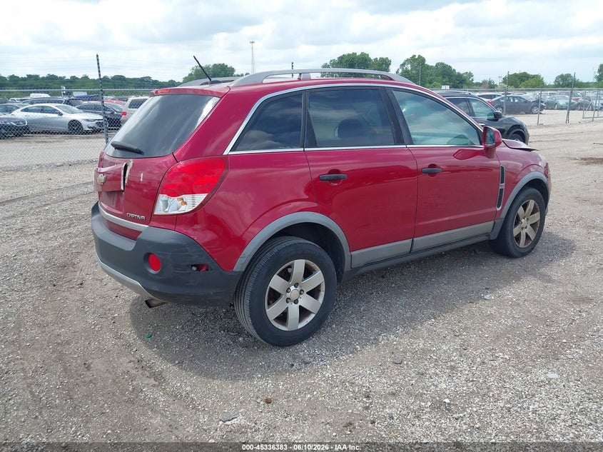 Vin: 3gnal2ek4cs540358, lot: 45834319, chevrolet captiva sport 2ls 20124