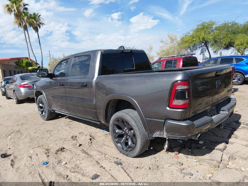 Vin: 1c6srfht7pn665935, lot: 45834326, ram 1500 limited  4x4 5'7 box 20233
