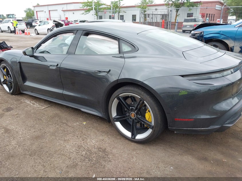 Vin: wp0ac2y11lsa70753, lot: 45834334, porsche taycan turbo s 20203
