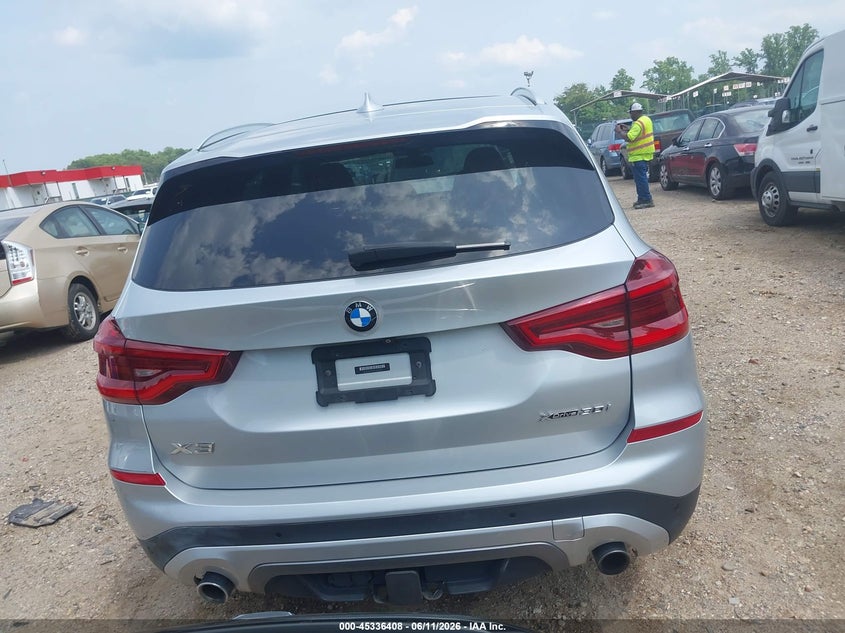2019 BMW X3 xDrive30I VIN: 5UXTR9C5XKLP96013 Lot: 45336408