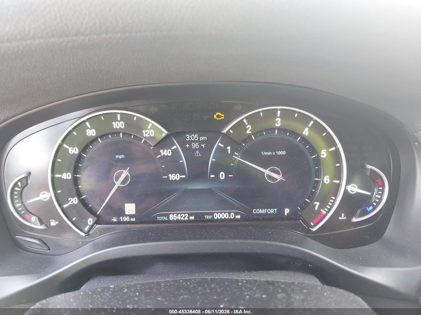 2019 BMW X3 xDrive30I VIN: 5UXTR9C5XKLP96013 Lot: 45336408