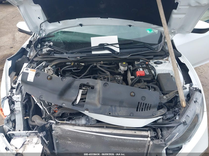 VIN 19XFC1F32ME200870 2021 HONDA CIVIC EX