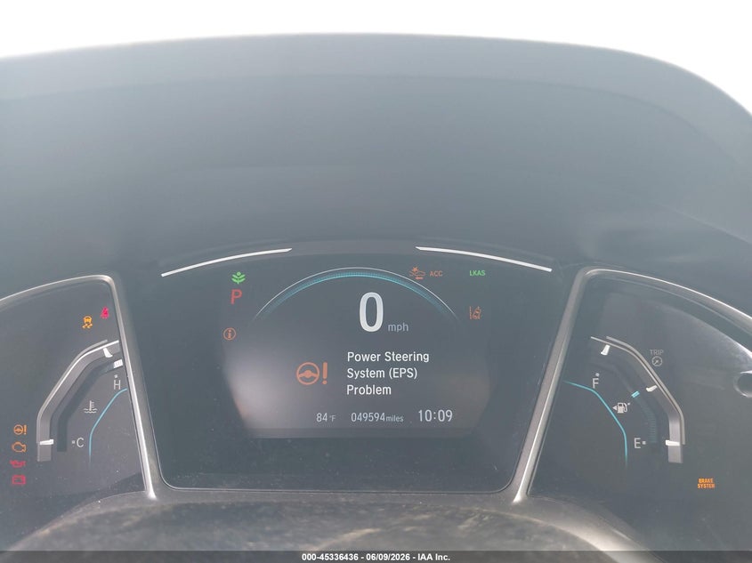 VIN 19XFC1F32ME200870 2021 HONDA CIVIC EX