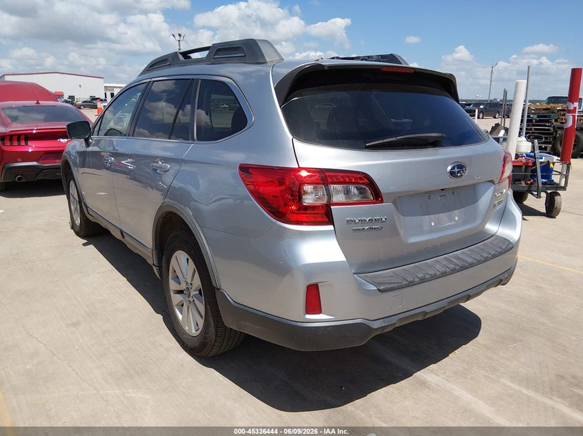2015 SUBARU OUTBACK auction photo 3