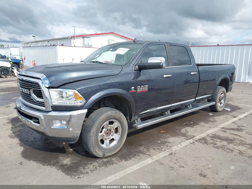 Vin: 3c6ur5ll3gg134265, lot: 45834409, ram 2500 longhorn limited 20162