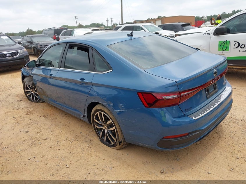 Vin: 3vwex7bu8sm057554, lot: 45834419, volkswagen jetta 1.5t se 20253