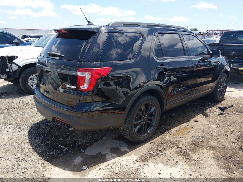 Vin: 1fm5k7dh5kga71922, lot: 45834436, ford explorer xlt 20194