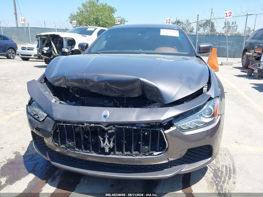 2016 Maserati Ghibli S VIN: ZAM57RSA0G1189146 Lot: 45336508