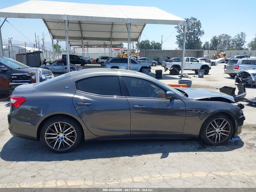 2016 Maserati Ghibli S VIN: ZAM57RSA0G1189146 Lot: 45336508