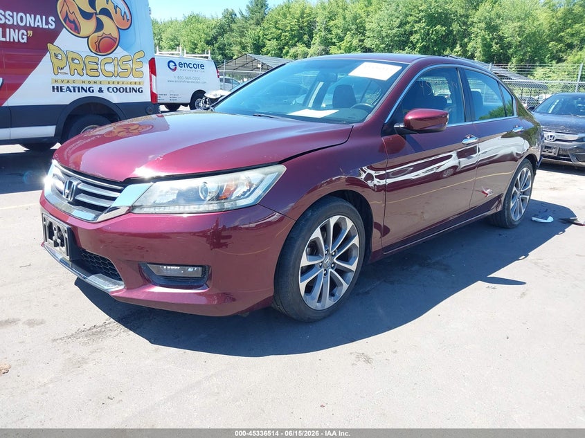 2014 HONDA ACCORD SEDAN 2.4L I-4 DI, DOHC, VVT, 189HP