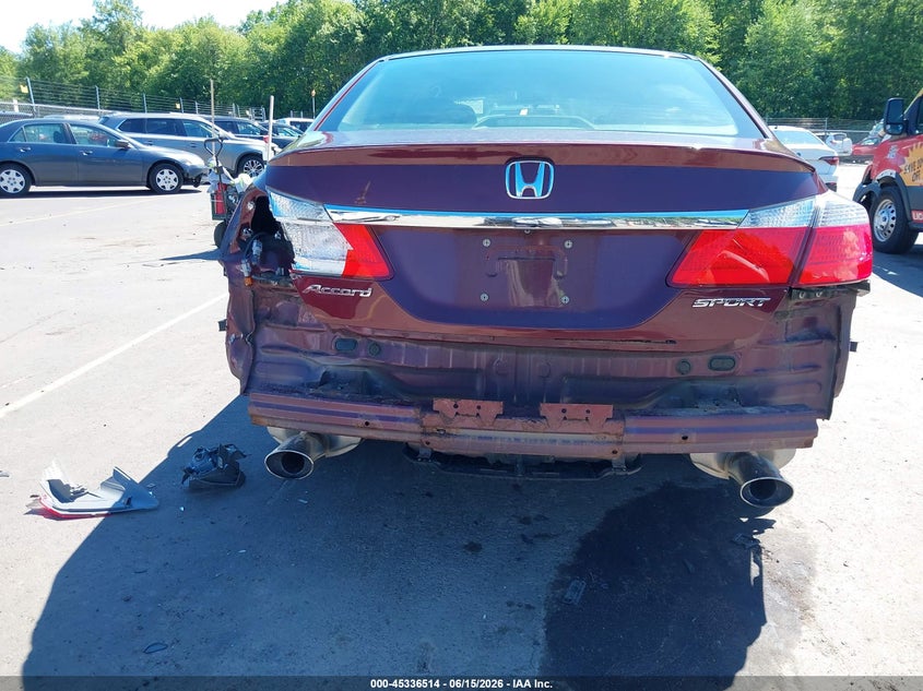 2014 HONDA ACCORD SEDAN 2.4L I-4 DI, DOHC, VVT, 189HP