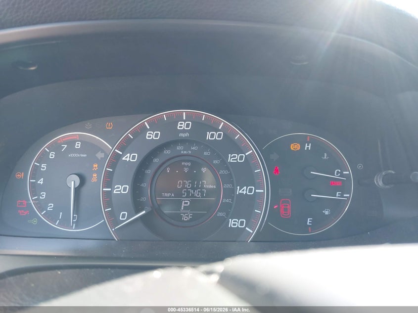 2014 HONDA ACCORD SEDAN 2.4L I-4 DI, DOHC, VVT, 189HP
