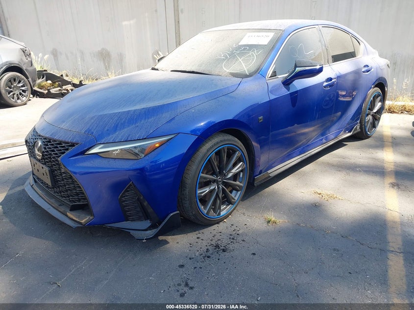 Vin: jthba1d2xr5131166, lot: 45834456, lexus is 300 f sport design 20242