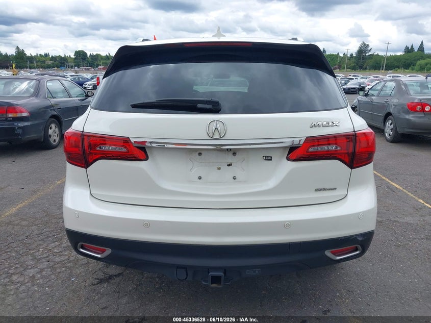 2016 Acura Mdx Advance Entertainment Packages/Advance Package VIN: 5FRYD4H97GB029099 Lot: 45336528
