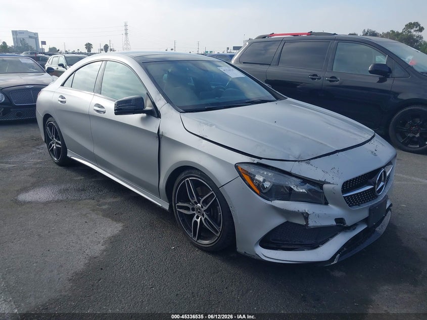 2018 Mercedes-benz Cla 250
