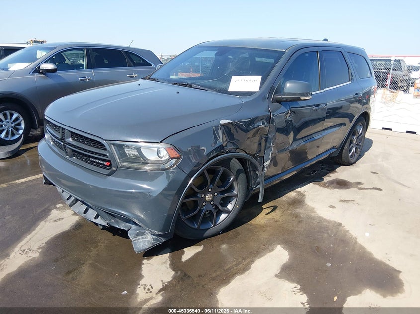 Vin: 1c4sdhct6hc709074, lot: 45834476, dodge durango r/t rwd 20172