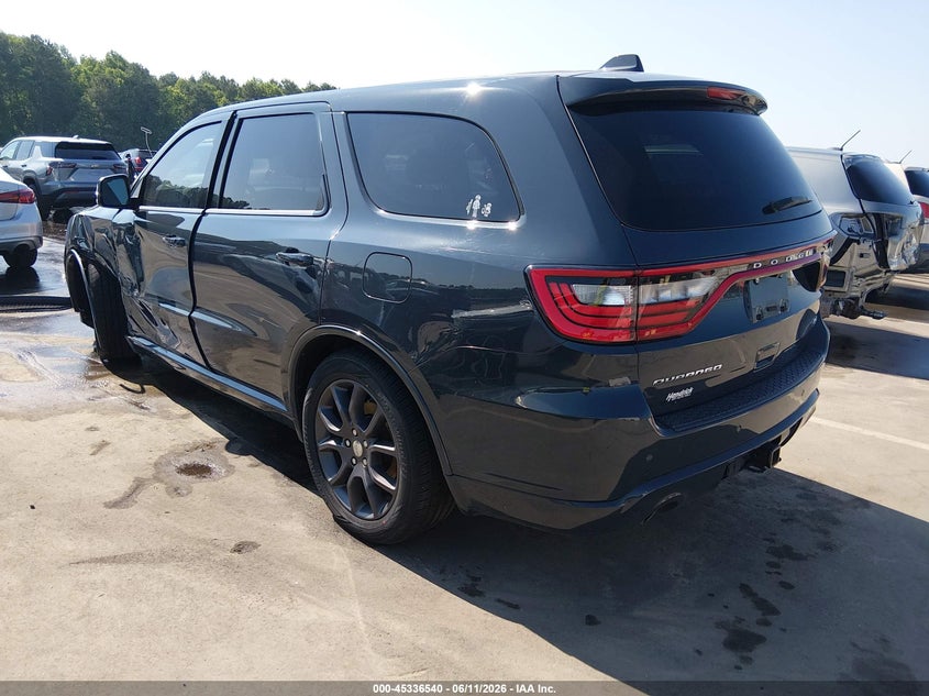 Vin: 1c4sdhct6hc709074, lot: 45834476, dodge durango r/t rwd 20173
