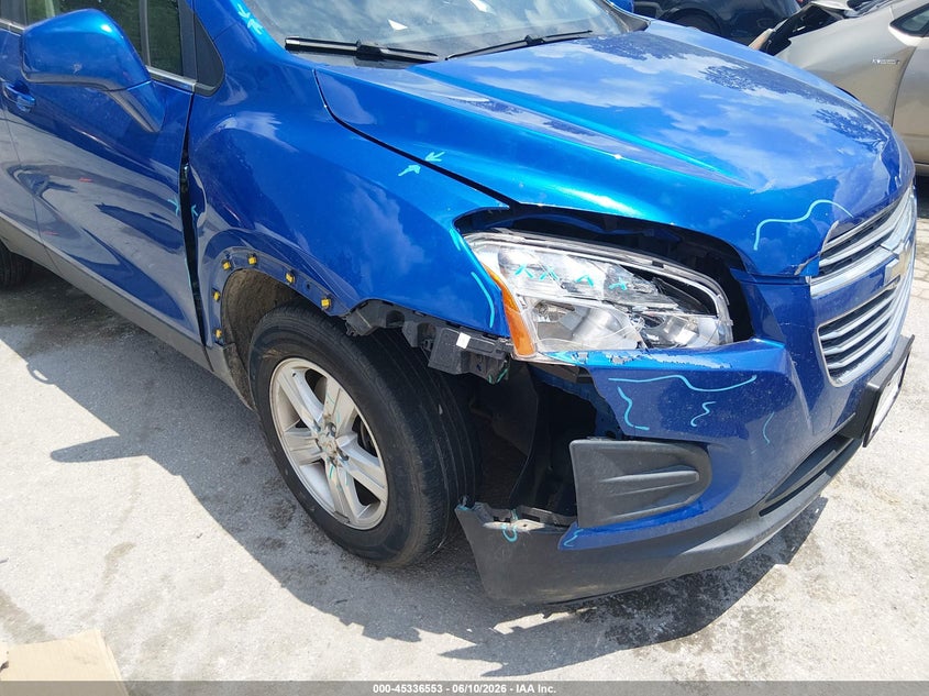 2015 Chevrolet Trax Lt VIN: KL7CJLSB9FB075042 Lot: 45336553