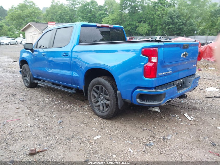 2025 CHEVROLET SILVERADO 1500 5.3L V-8 DI, VVT, 35(VIN: 3GCUKEED4SG211138