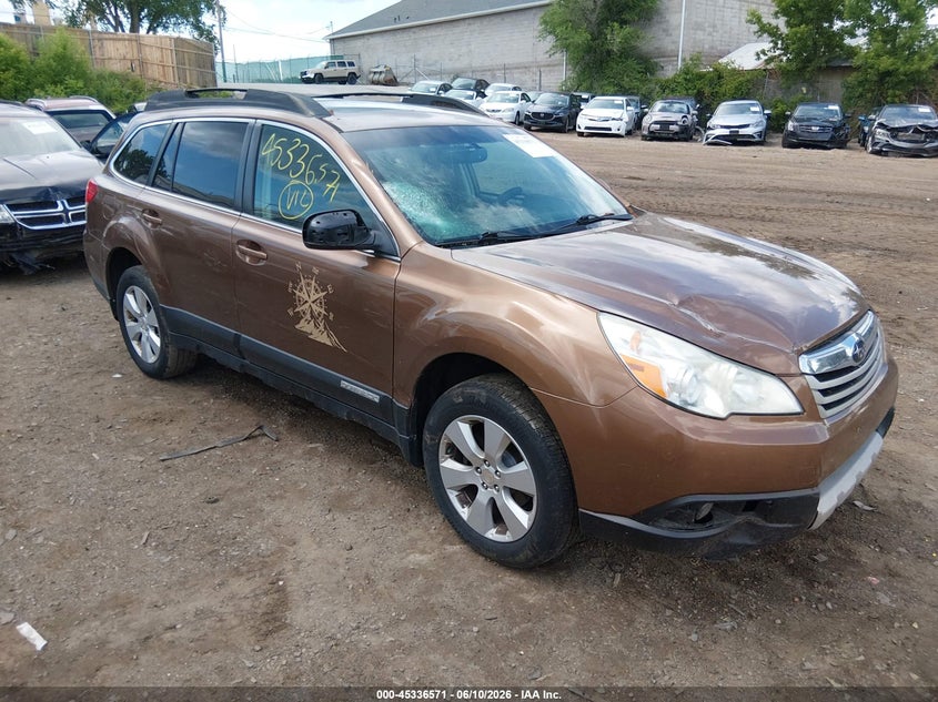 Vin: 4s4brckc6b3412704, lot: 45834507, subaru outback 2.5i limited 2011 img_1