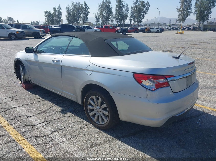 Vin: 1c3bc2eb7bn606993, lot: 45834517, chrysler 200 touring 20113