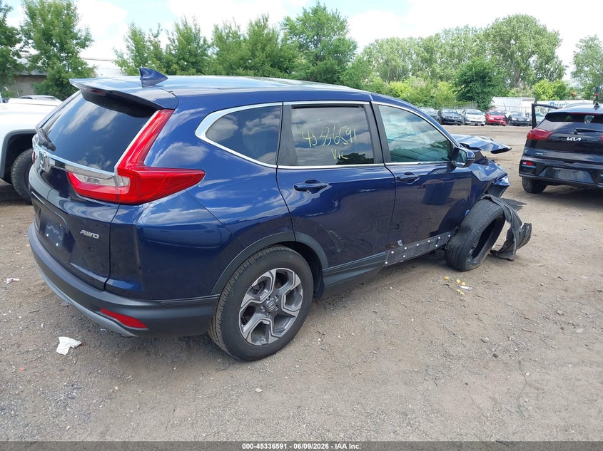 2018 HONDA CR-V SPORT UTILITY VEHICLE 1.5L I-4 DI, DOHC, VVT, TURBO, 190HP