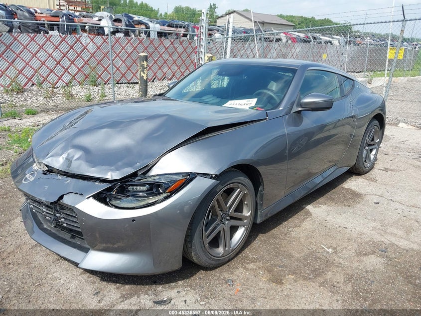 Vin: jn1bz4ah1sm410637, lot: 45834533, nissan z sport manual transmission 20252
