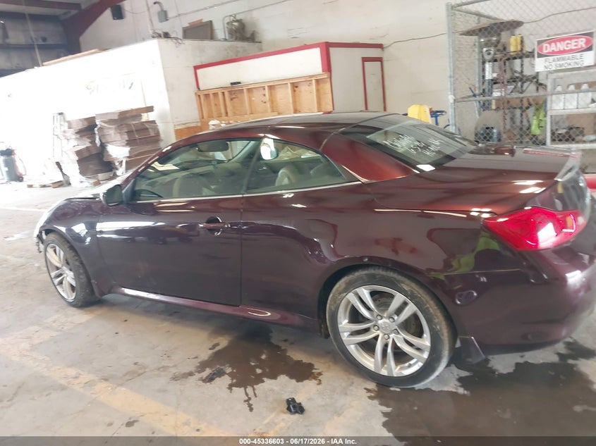 2010 Infiniti G37 VIN: JN1CV6FE5AM351309 Lot: 45336603