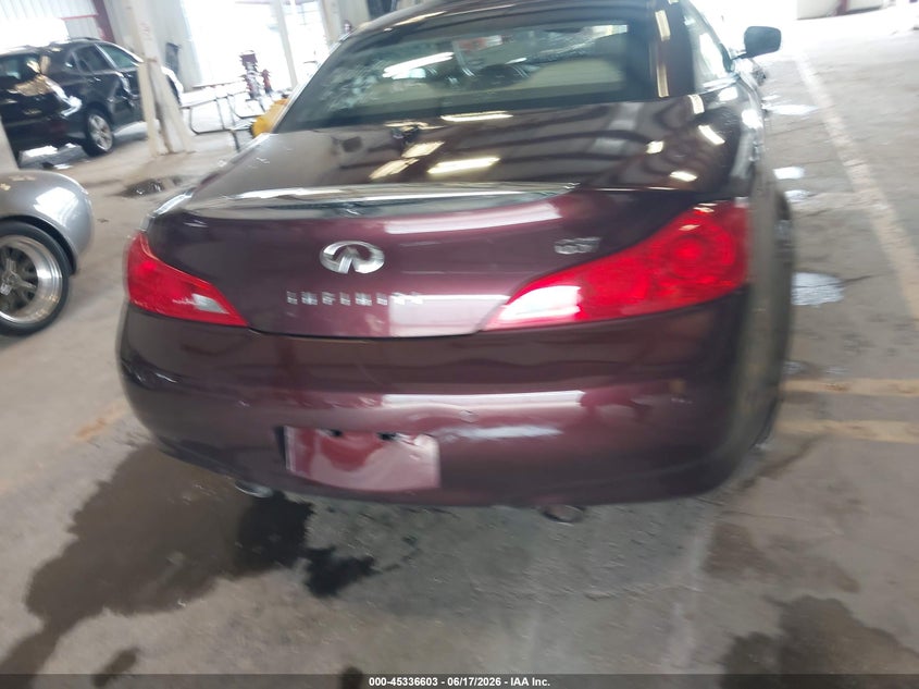 2010 Infiniti G37 VIN: JN1CV6FE5AM351309 Lot: 45336603