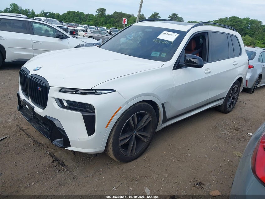 Vin: 5ux33em01s9y36537, lot: 45834554, bmw x7 m60i 20252