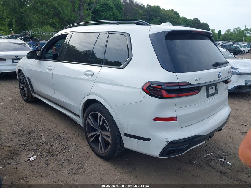 Vin: 5ux33em01s9y36537, lot: 45834554, bmw x7 m60i 20253