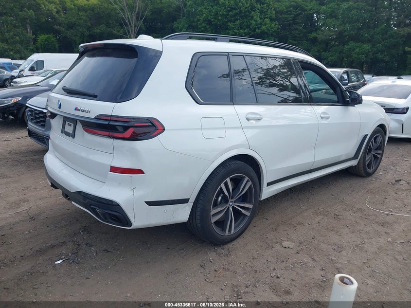 Vin: 5ux33em01s9y36537, lot: 45834554, bmw x7 m60i 20254