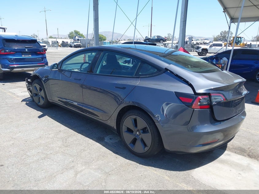 Vin: 5yj3e1ea8pf664922, lot: 45834564, tesla model 3 rear-wheel drive 20233