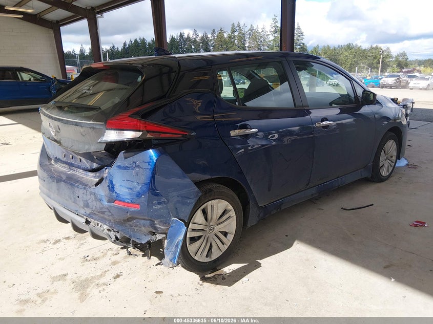 Vin: 1n4az1bv8sc564544, lot: 45834571, nissan leaf s 20254