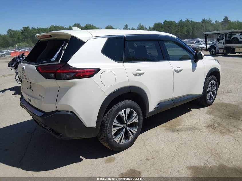 Vin: jn8at3bb7mw207097, lot: 45834572, nissan rogue sv intelligent awd 20214