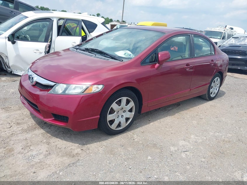 2009 Honda Civic Lx 2HGFA16589H335890 photo 1
